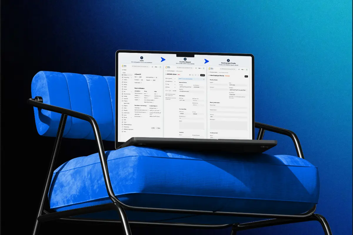 AL Aboud Group — HR Module project mockup