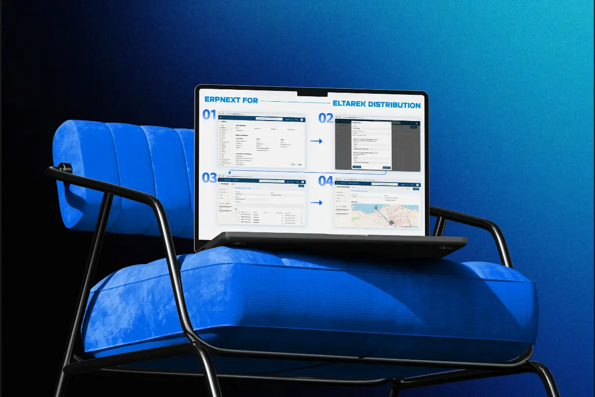 ElTarek Distribution project mockup
